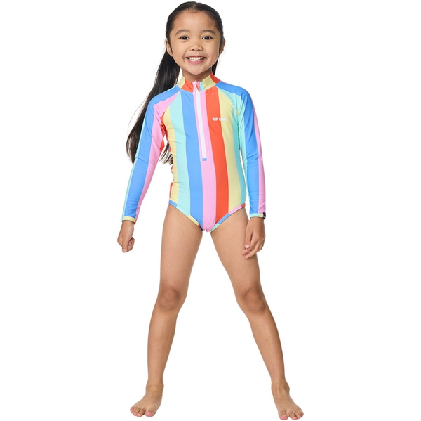 2026 Rip Curl Junior Rainbow Stripe Surf Suit 13UJRV - Multico